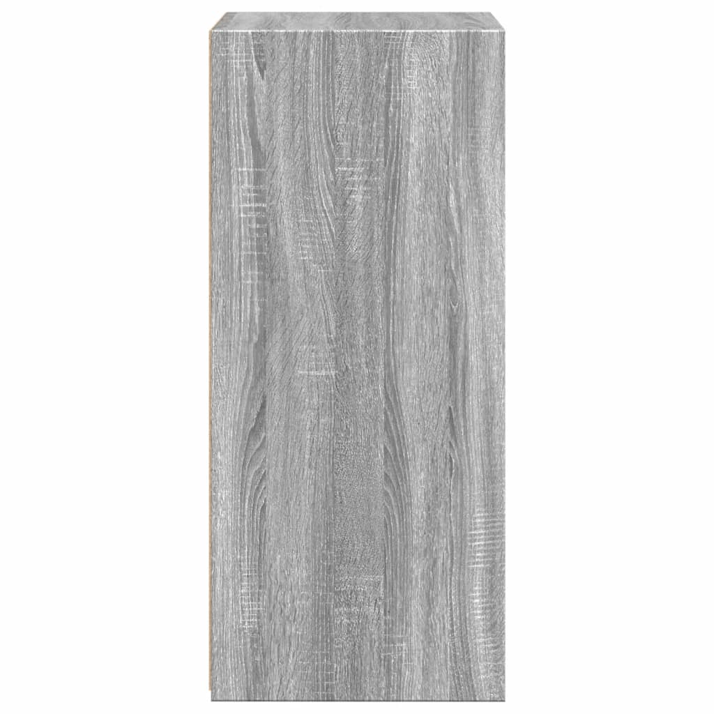 Dulap, sonoma gri, 50x41x93 cm, lemn prelucrat
