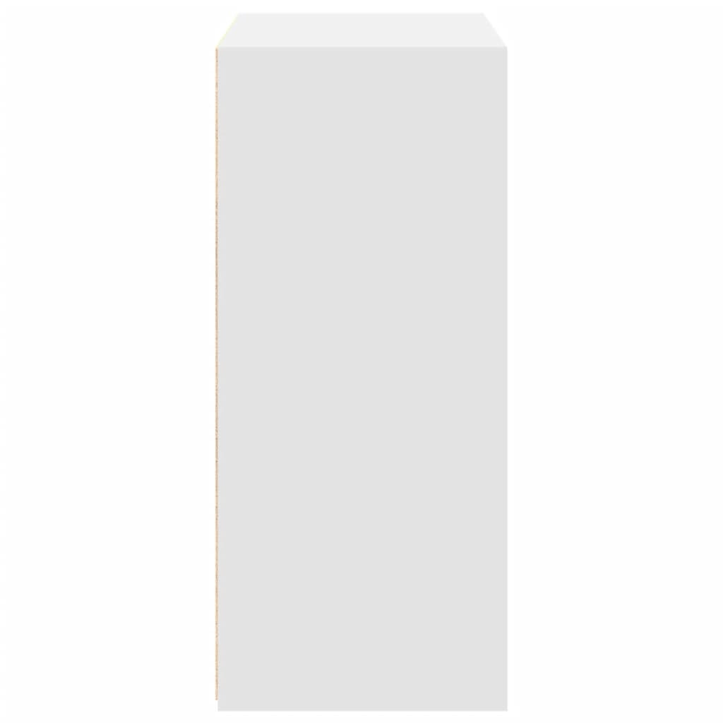Dulap, alb, 70x41x93 cm, lemn prelucrat