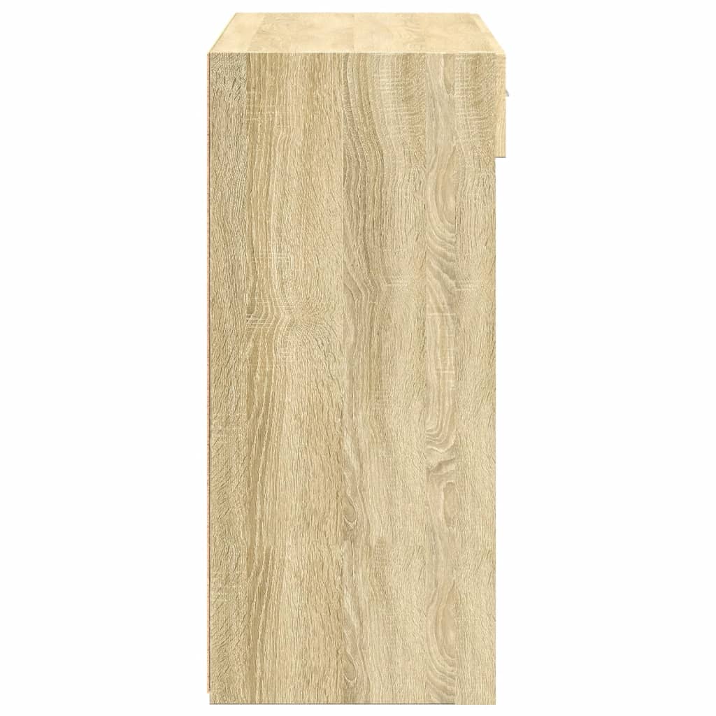Dulap, stejar sonoma, 80x42,5x93 cm, lemn prelucrat