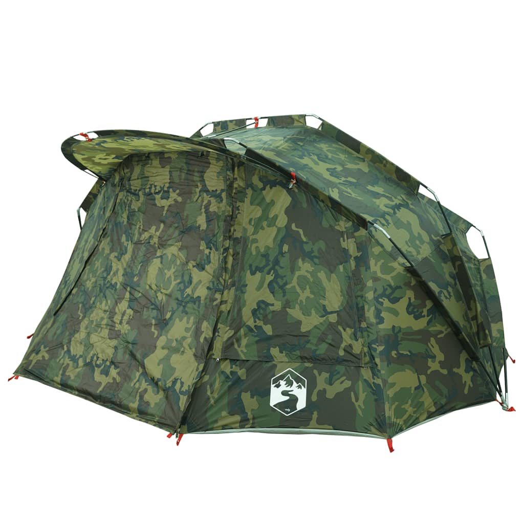 Cort de pescuit pentru 5 persoane, camuflaj, impermeabil