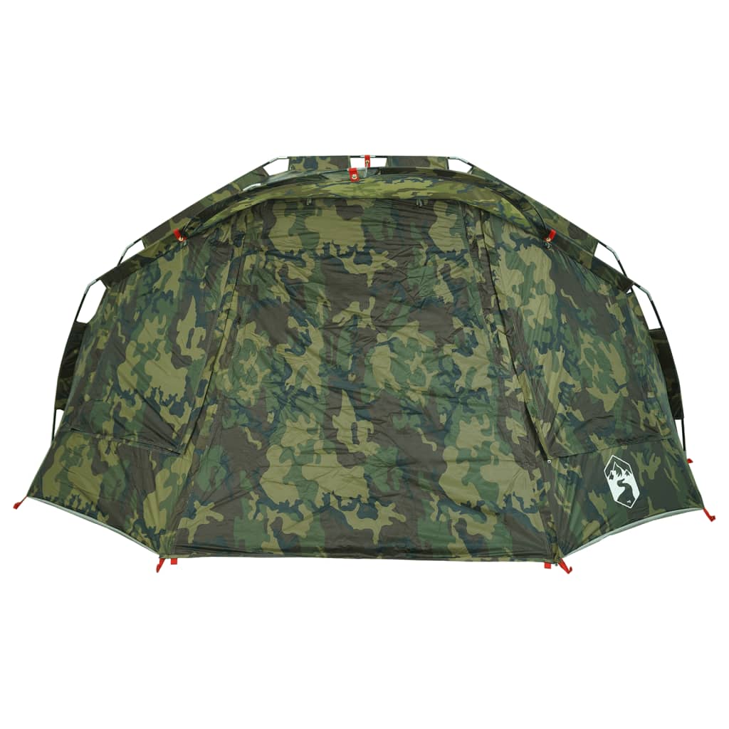 Cort de pescuit pentru 5 persoane, camuflaj, impermeabil