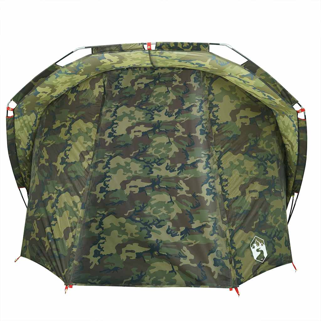 Cort de pescuit pentru 4 persoane, camuflaj, impermeabil