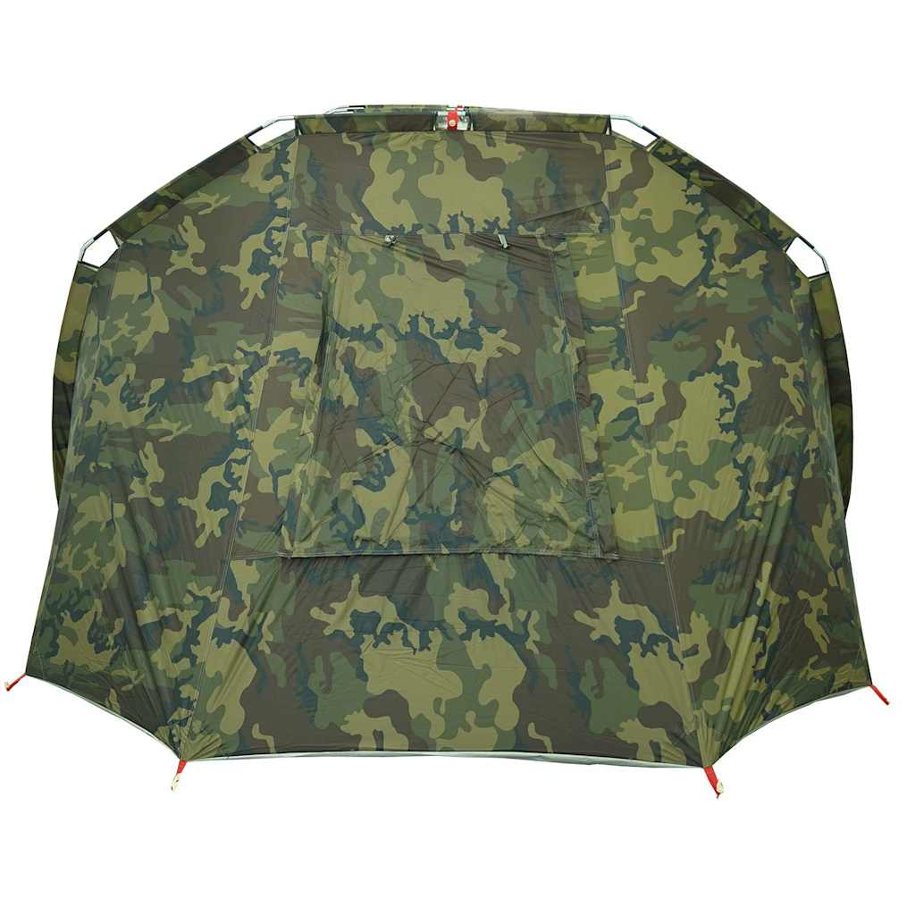 Cort de pescuit pentru 4 persoane, camuflaj, impermeabil