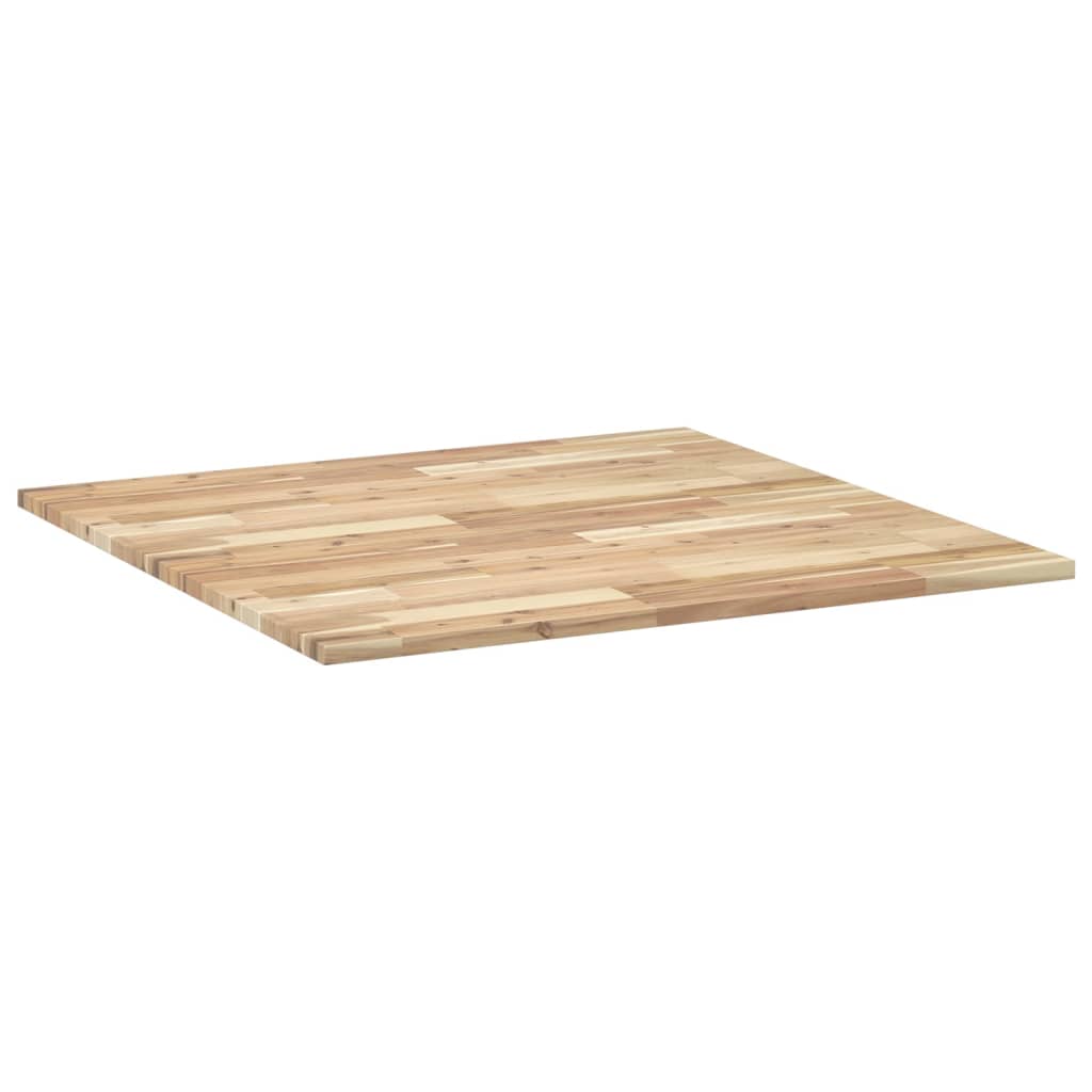 Blat de masă pătrat, 90x90x2 cm, lemn masiv de acacia