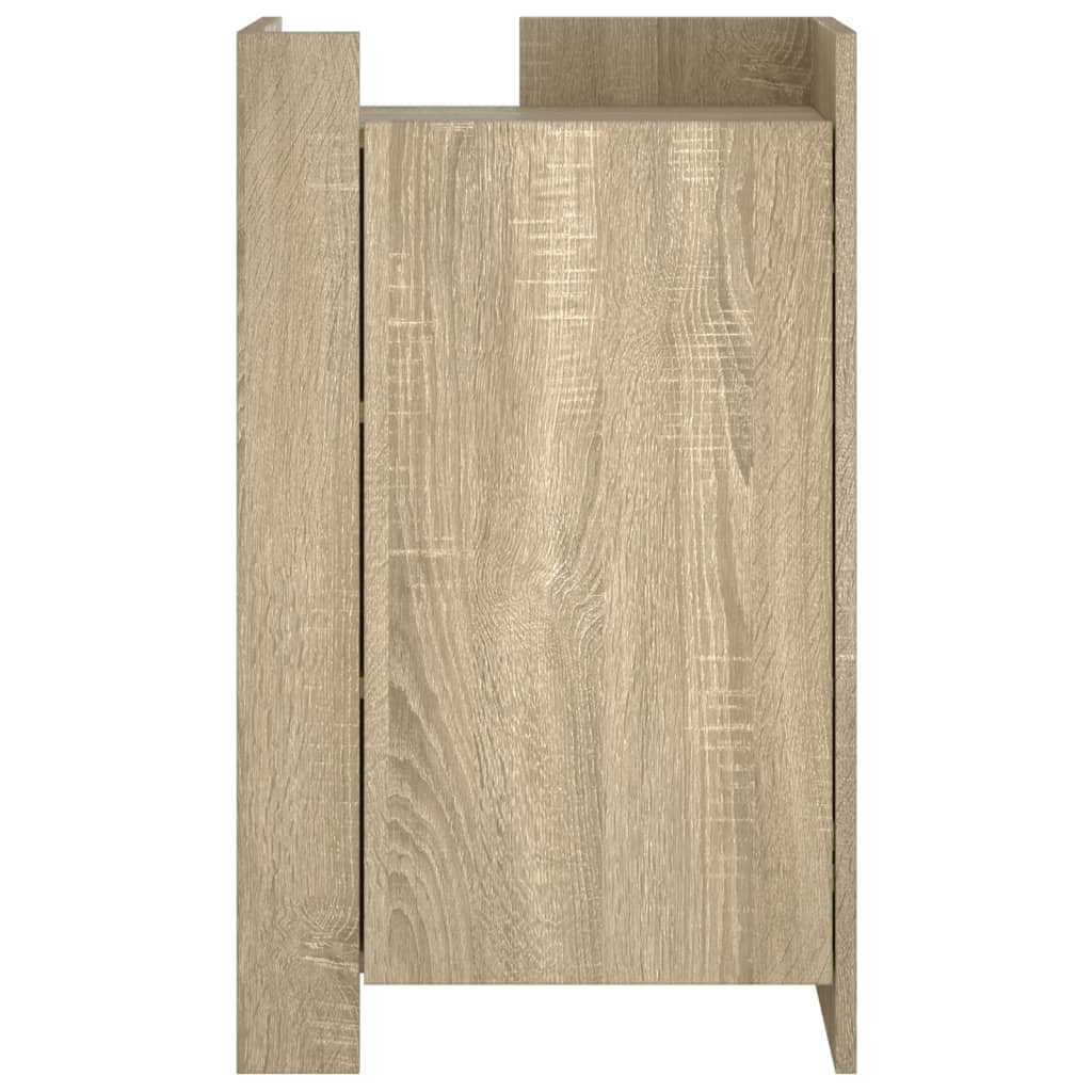 Dulap, stejar sonoma, 45x35x75 cm, lemn prelucrat