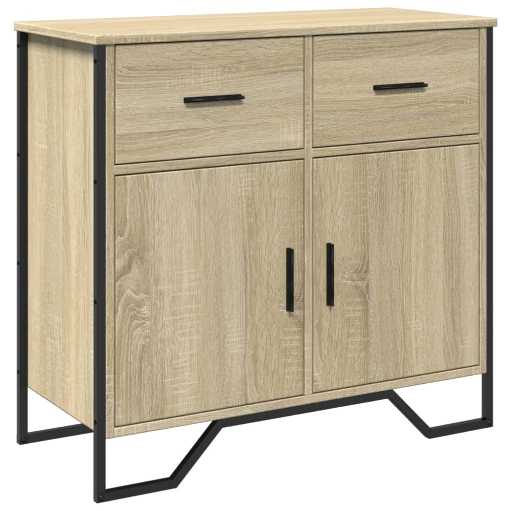 Dulap, stejar sonoma, 79,5x35,5x74,5 cm, lemn prelucrat