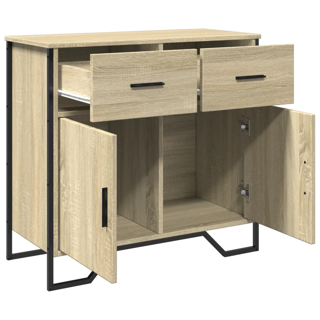 Dulap, stejar sonoma, 79,5x35,5x74,5 cm, lemn prelucrat