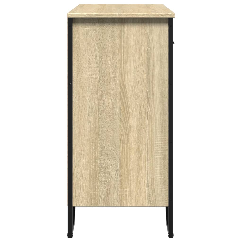 Dulap, stejar sonoma, 79,5x35,5x74,5 cm, lemn prelucrat