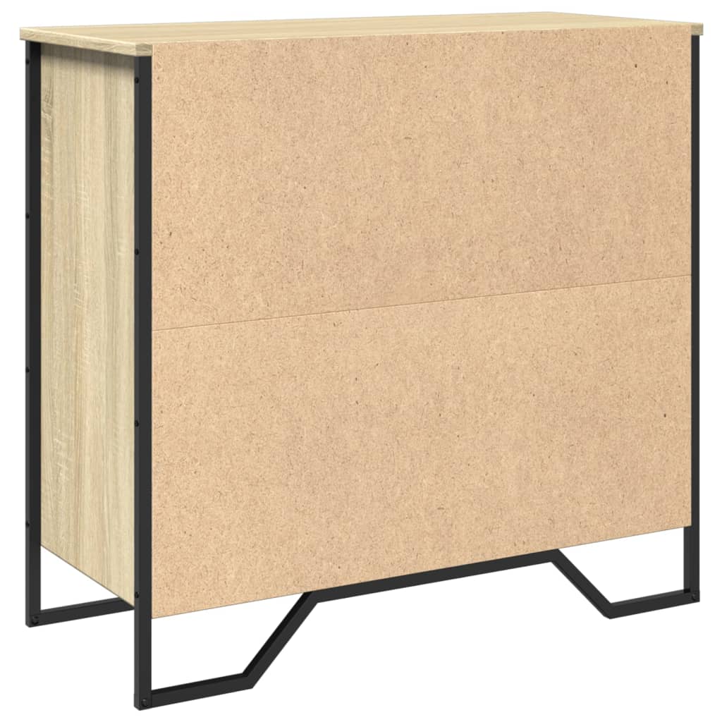 Dulap, stejar sonoma, 79,5x35,5x74,5 cm, lemn prelucrat