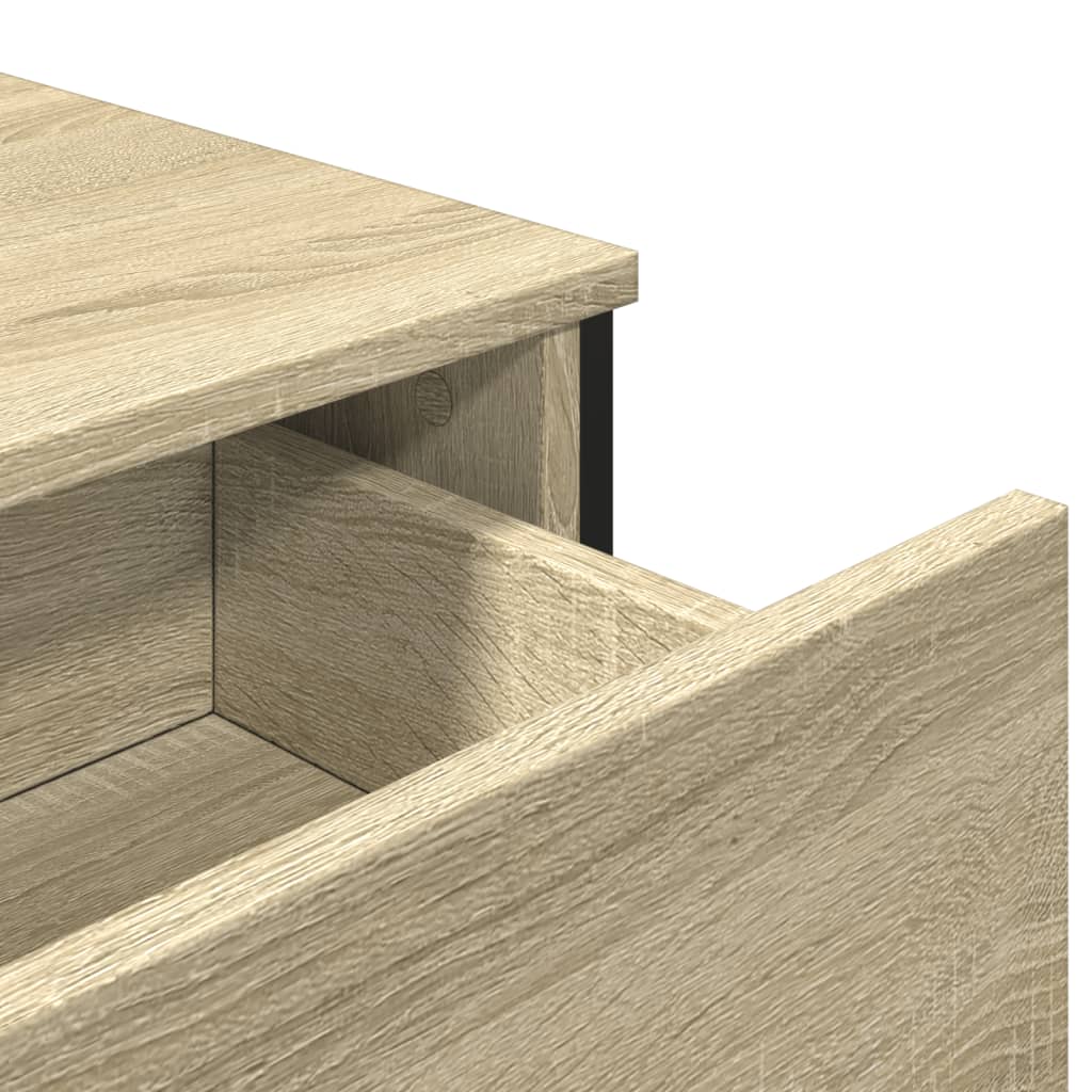Dulap, stejar sonoma, 79,5x35,5x74,5 cm, lemn prelucrat