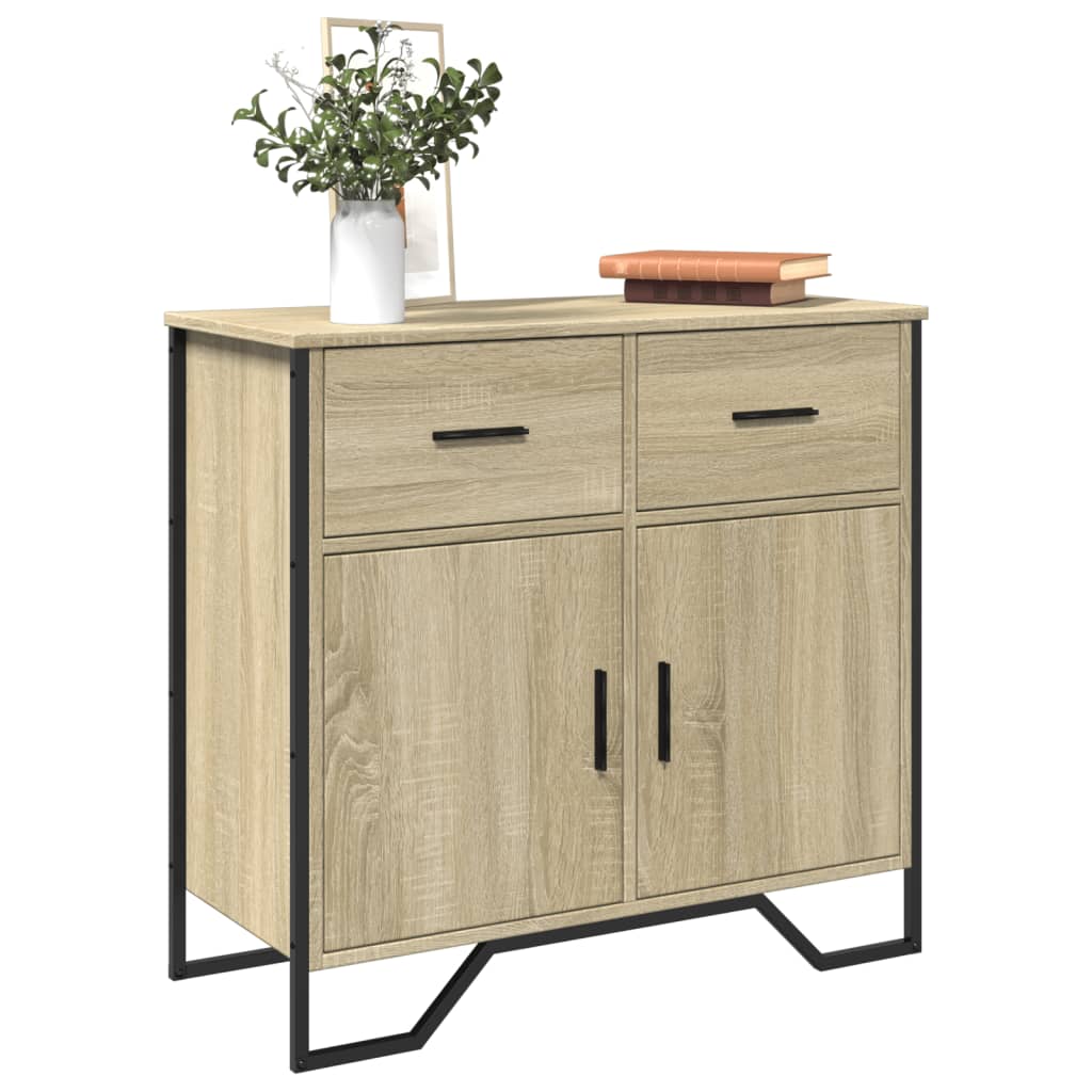 Dulap, stejar sonoma, 79,5x35,5x74,5 cm, lemn prelucrat