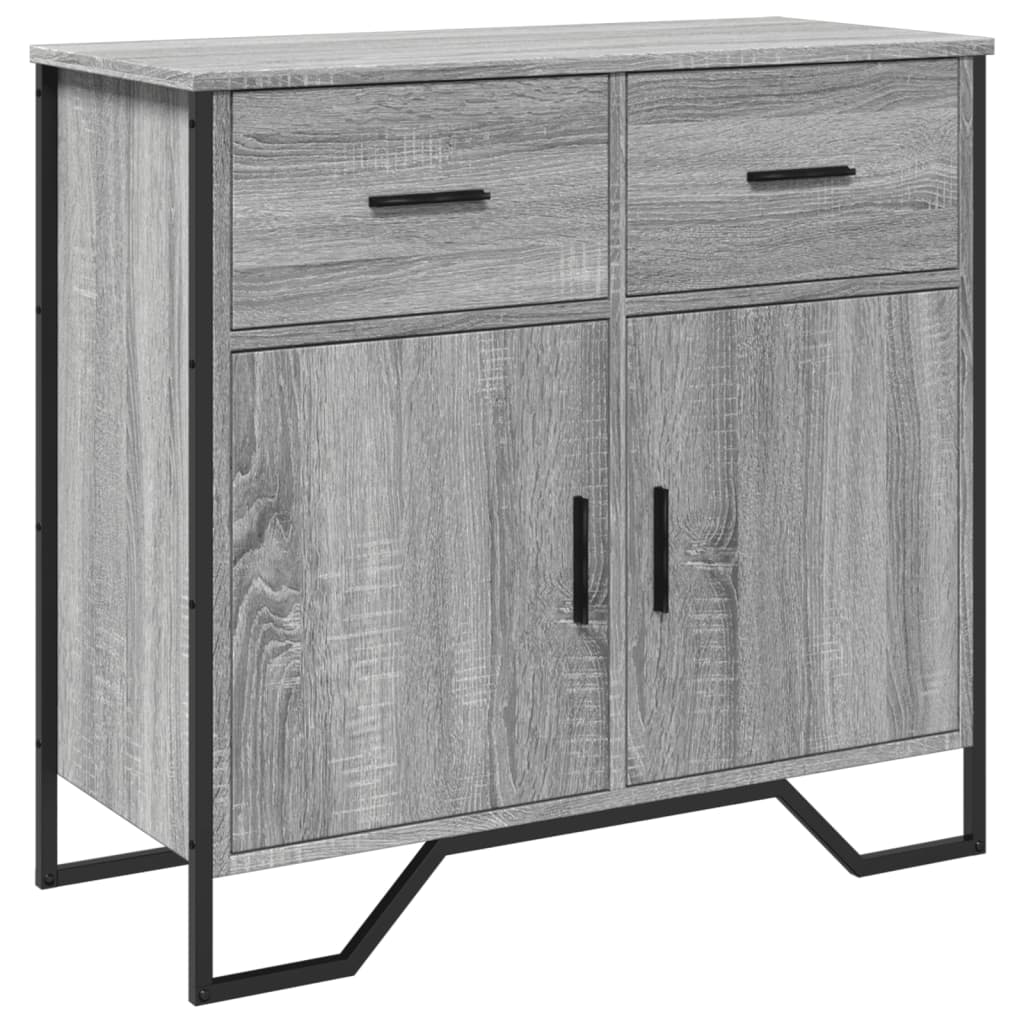 Dulap, gri sonoma, 79,5x35,5x74,5 cm, lemn prelucrat