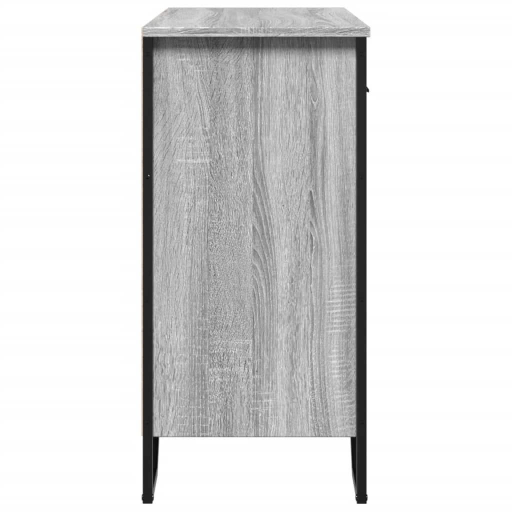 Dulap, gri sonoma, 79,5x35,5x74,5 cm, lemn prelucrat