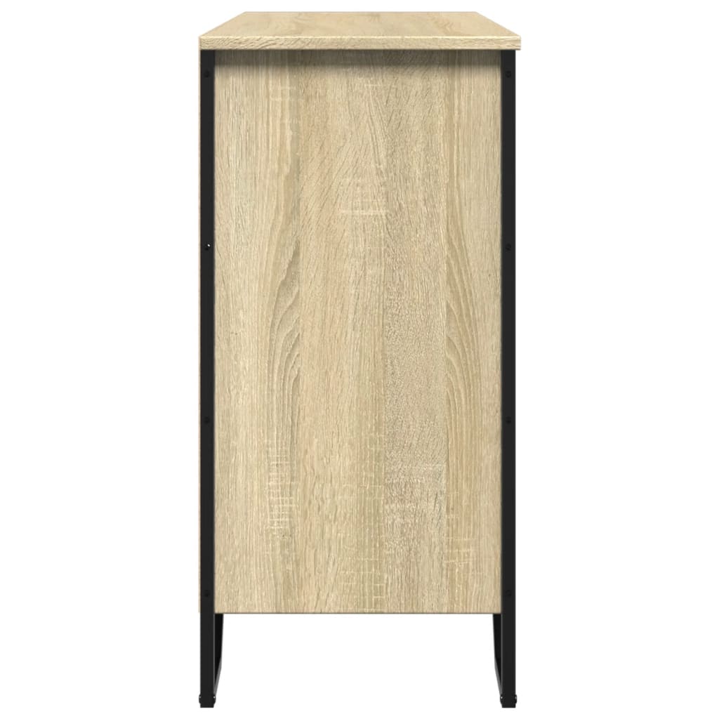 Dulap, stejar sonoma, 101x35,5x74,5 cm, lemn prelucrat