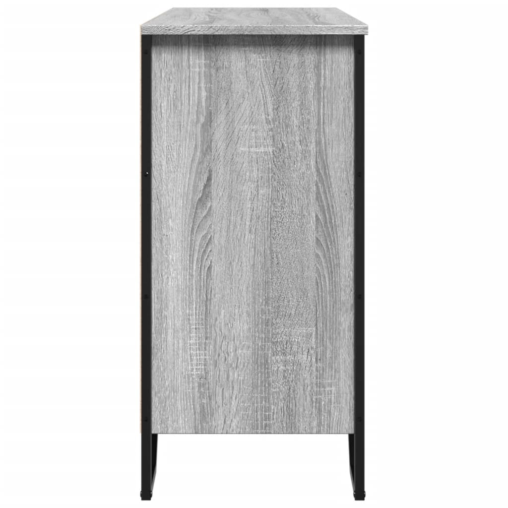 Dulap, gri sonoma, 101x35,5x74,5 cm, lemn prelucrat
