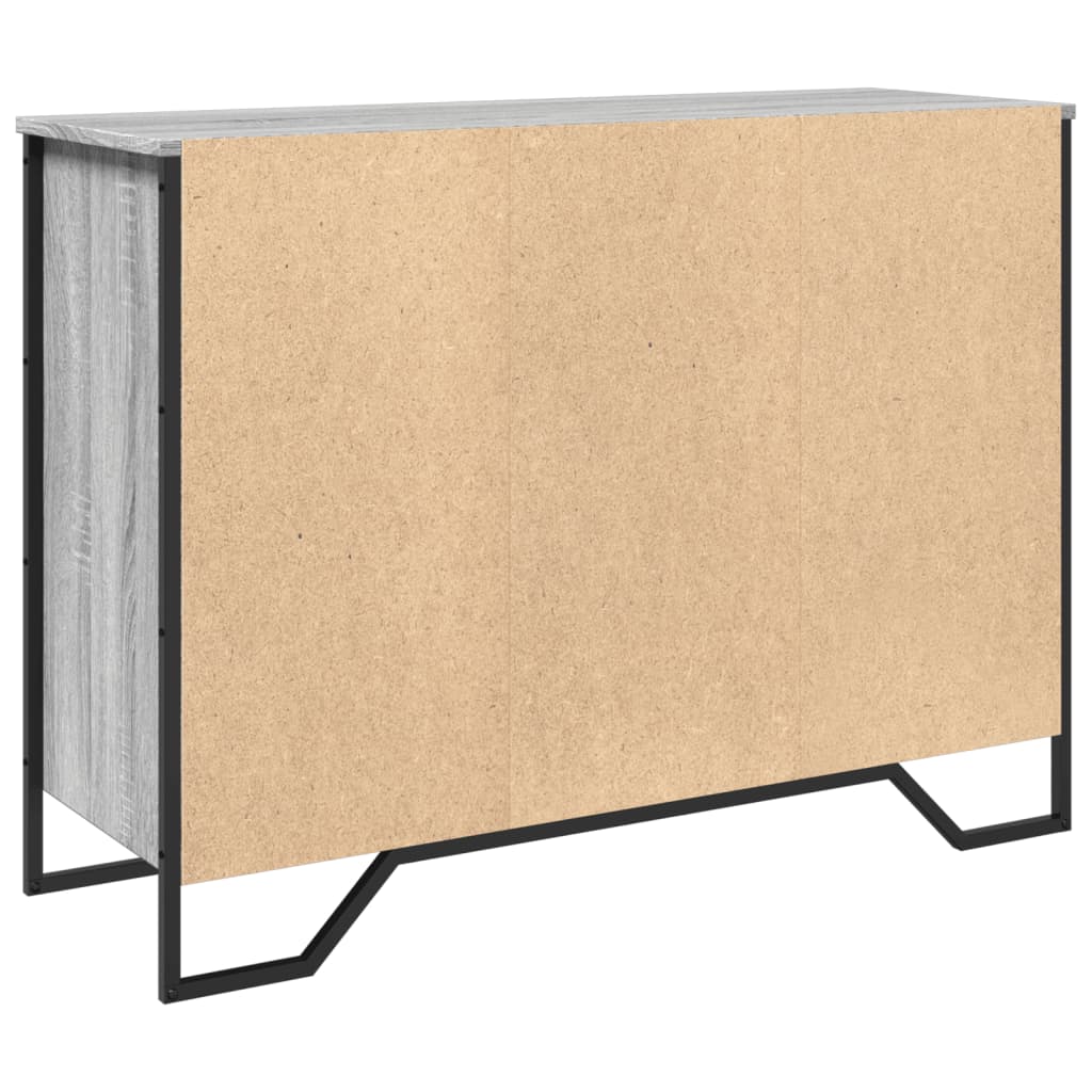 Dulap, gri sonoma, 101x35,5x74,5 cm, lemn prelucrat