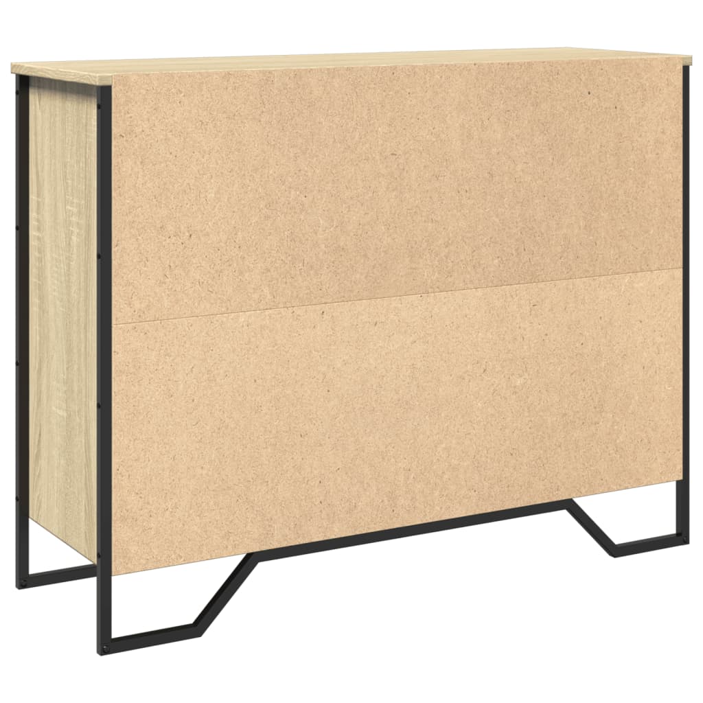Dulap, stejar sonoma, 97x32,5x74,5 cm, lemn prelucrat