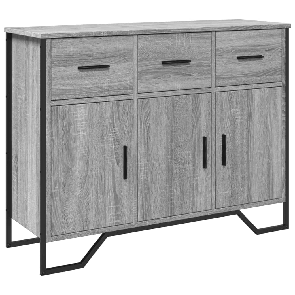 Dulap, gri sonoma, 97x32,5x74,5 cm, lemn prelucrat