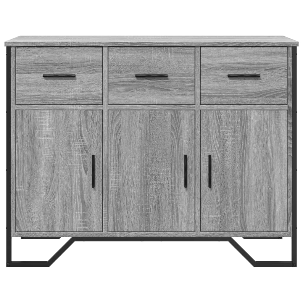 Dulap, gri sonoma, 97x32,5x74,5 cm, lemn prelucrat