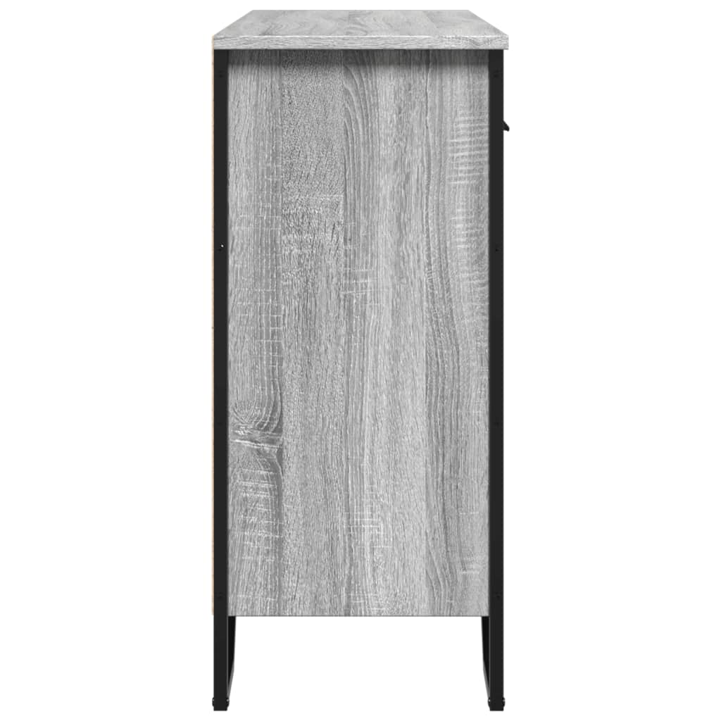 Dulap, gri sonoma, 97x32,5x74,5 cm, lemn prelucrat