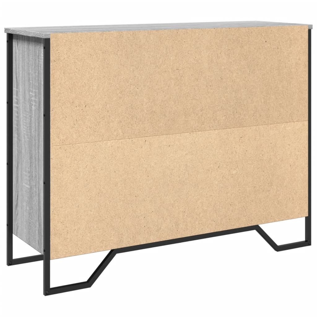 Dulap, gri sonoma, 97x32,5x74,5 cm, lemn prelucrat