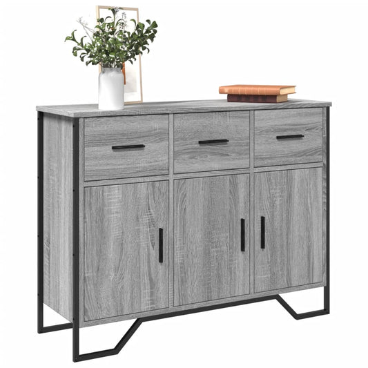 Dulap, gri sonoma, 97x32,5x74,5 cm, lemn prelucrat