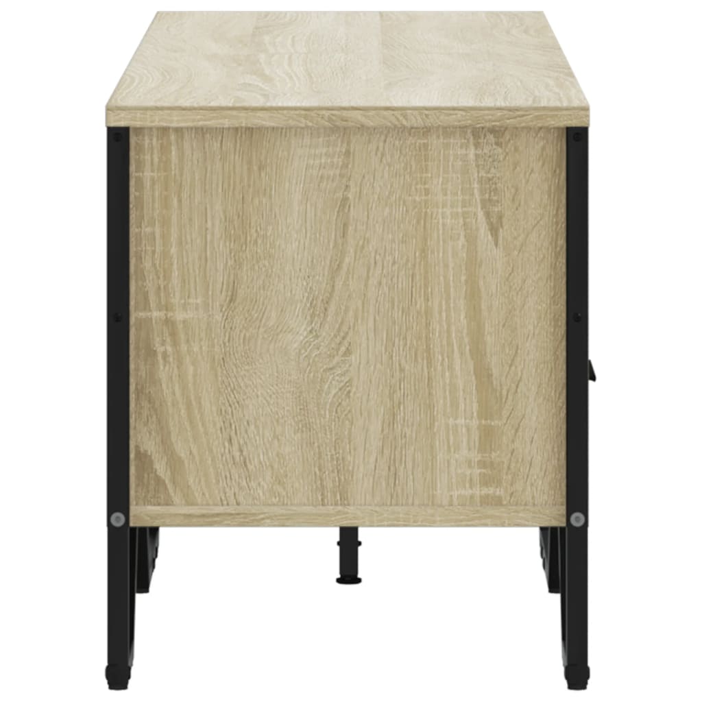 Dulap TV, stejar sonoma, 122x34x41 cm, lemn prelucrat