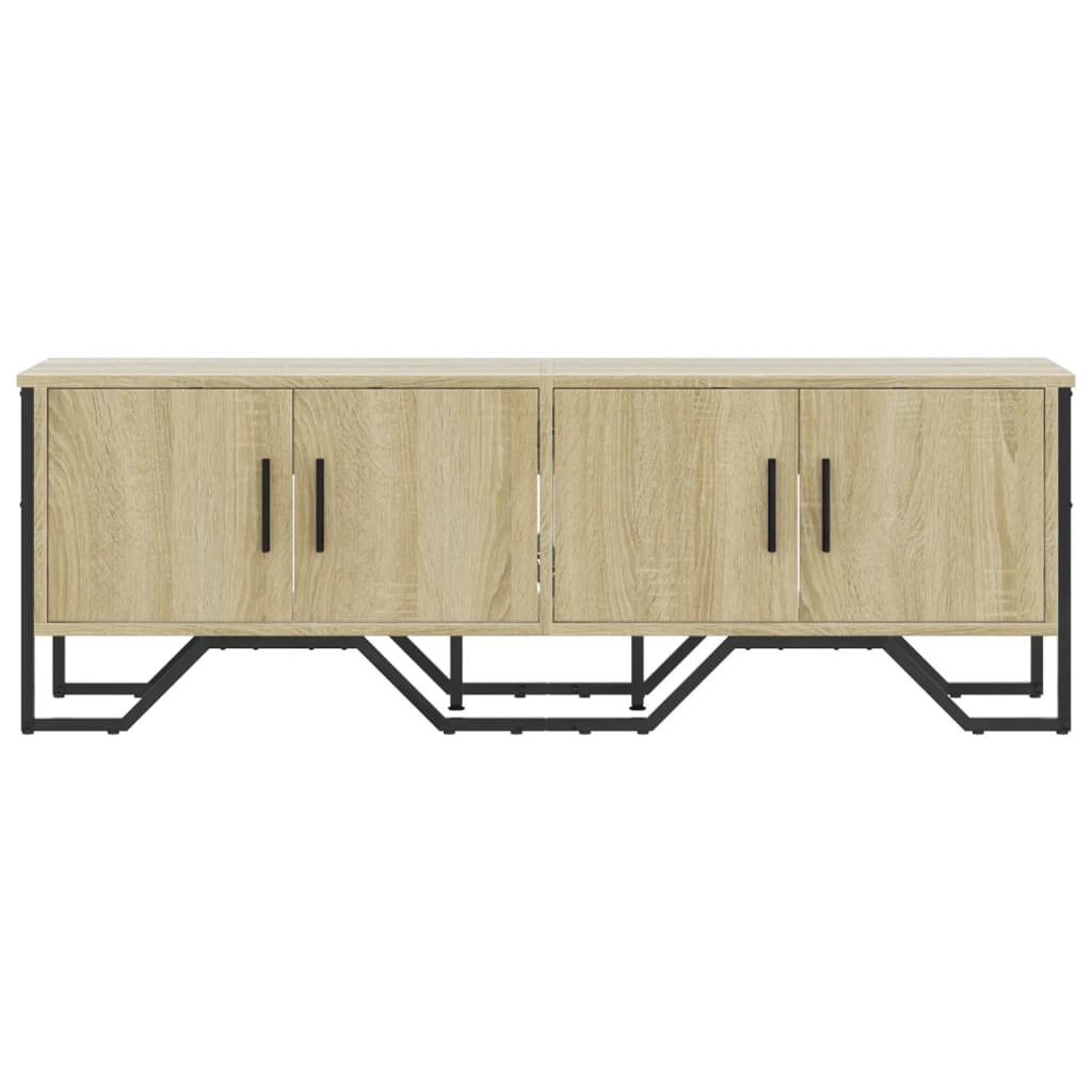 Dulap TV, stejar sonoma, 122x34x41 cm, lemn prelucrat