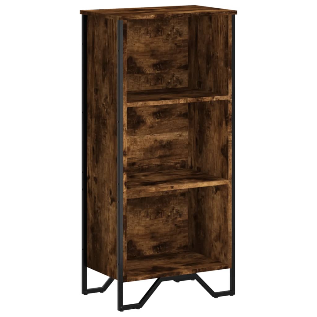 Bibliotecă, stejar fumuriu, 50x31x106 cm, lemn prelucrat
