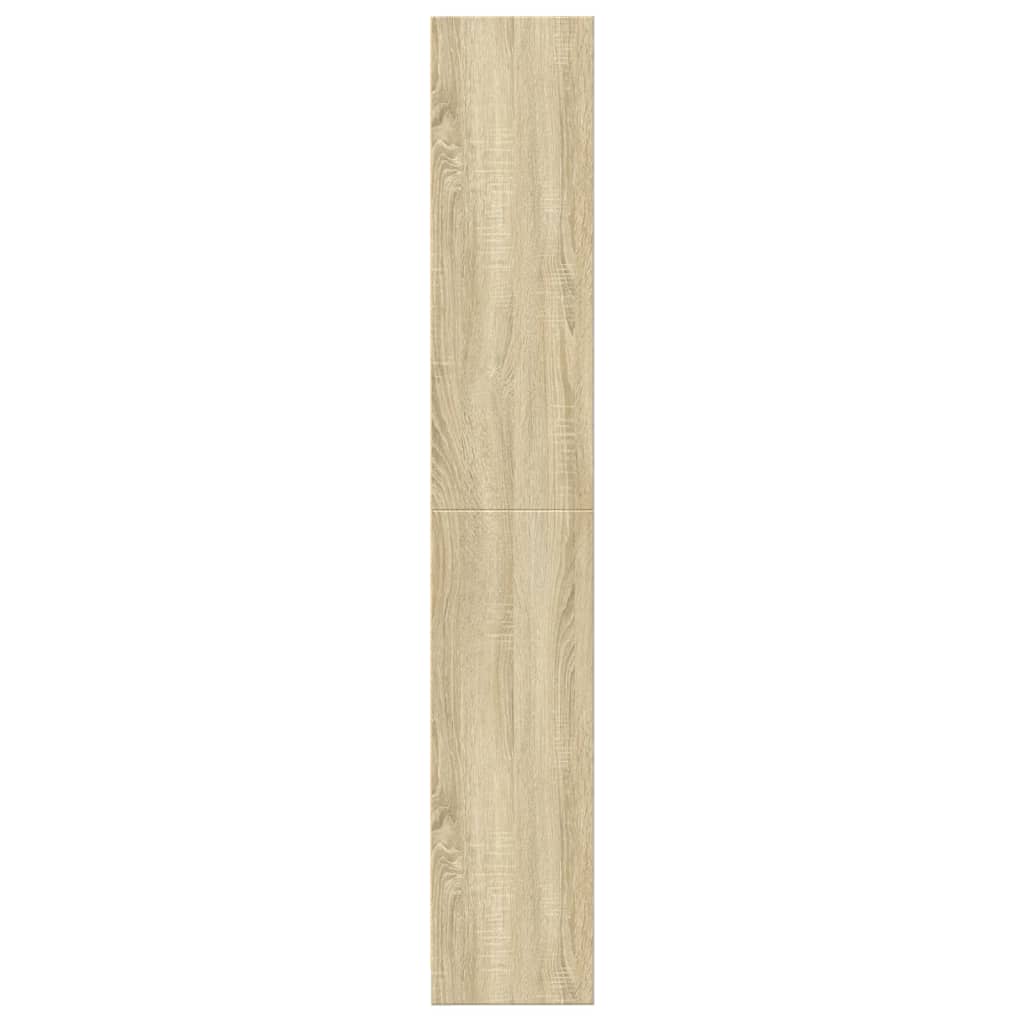 Bibliotecă, stejar sonoma, 57x28,5x174 cm, lemn prelucrat
