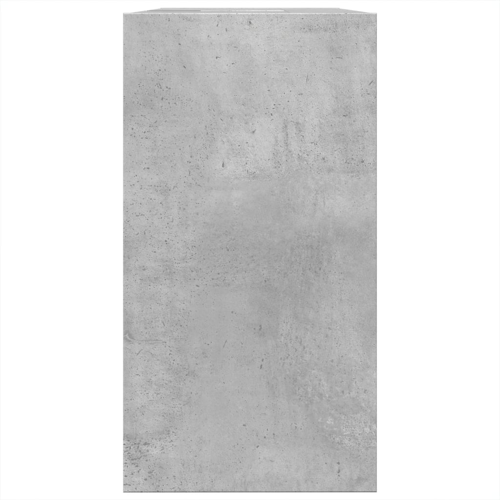 Dulap de chiuvetă, gri beton, 63x29x55 cm, lemn prelucrat