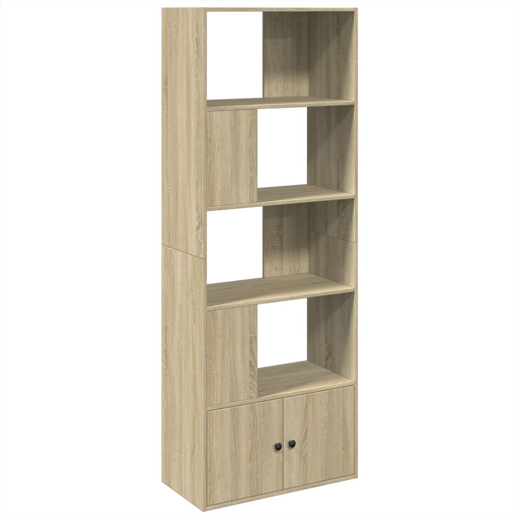 Bibliotecă, stejar sonoma, 70x36x189 cm, lemn compozit