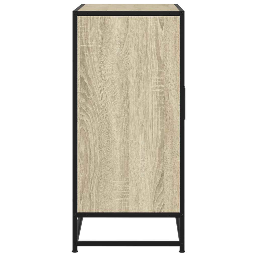 Dulap, stejar sonoma, 68x35x76 cm, lemn prelucrat și metal