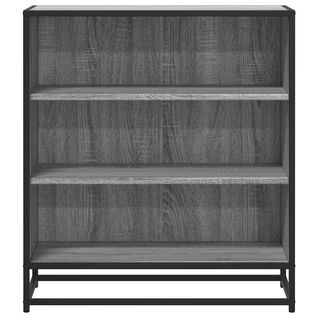 Dulap, gri sonoma, 68x35x76 cm, lemn prelucrat și metal