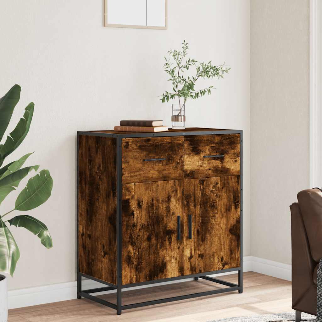 Bufetă Stejar afumat 68x35x76 cm Lemn prelucrat