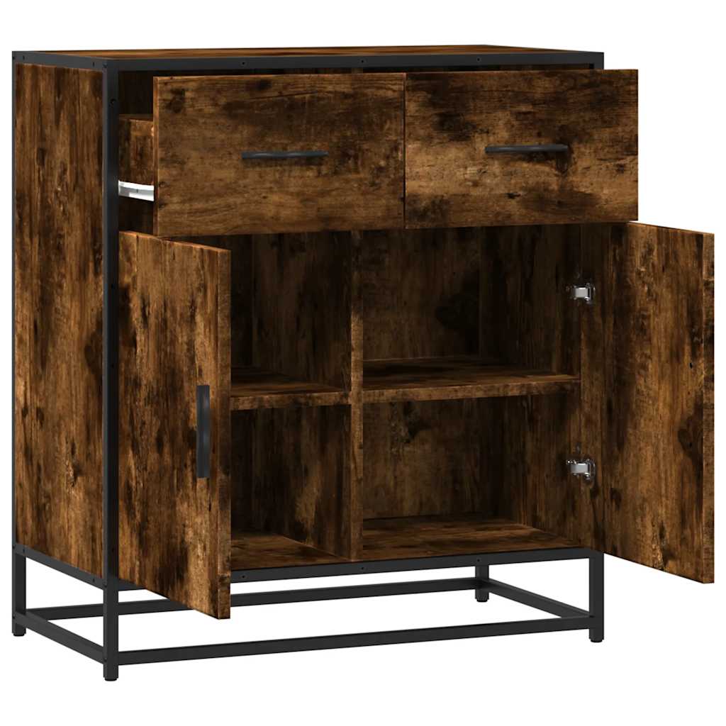 Bufetă Stejar afumat 68x35x76 cm Lemn prelucrat