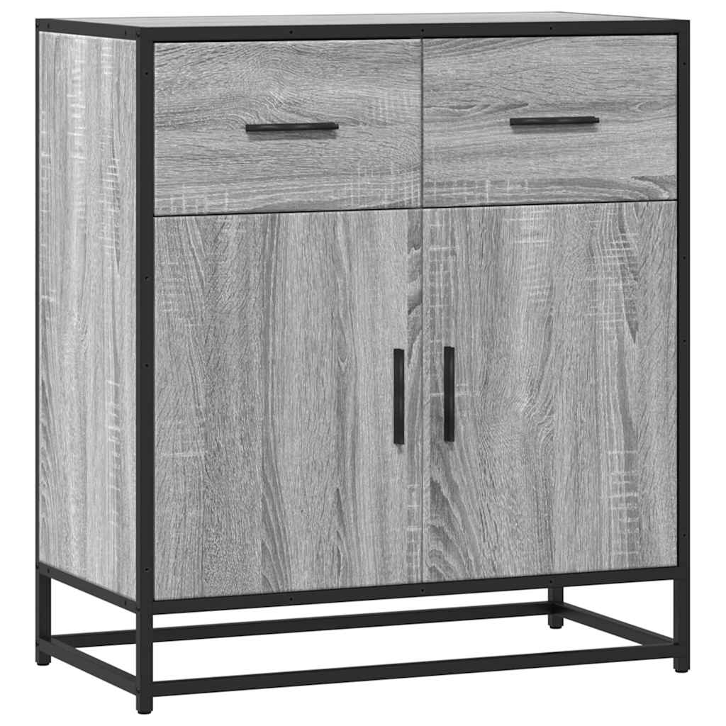Bufetă gri Sonoma 68x35x76 cm din lemn prelucrat