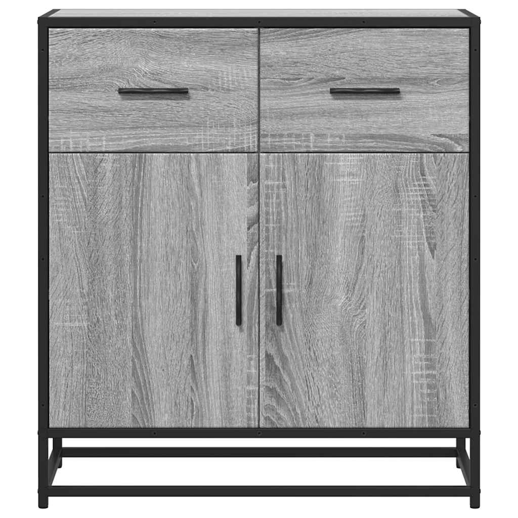 Bufetă gri Sonoma 68x35x76 cm din lemn prelucrat