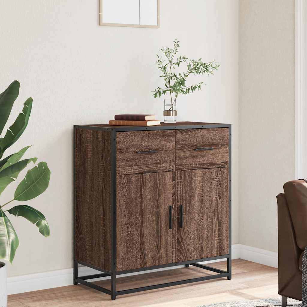 Bufetă Stejar maro 68x35x76 cm Lemn prelucrat