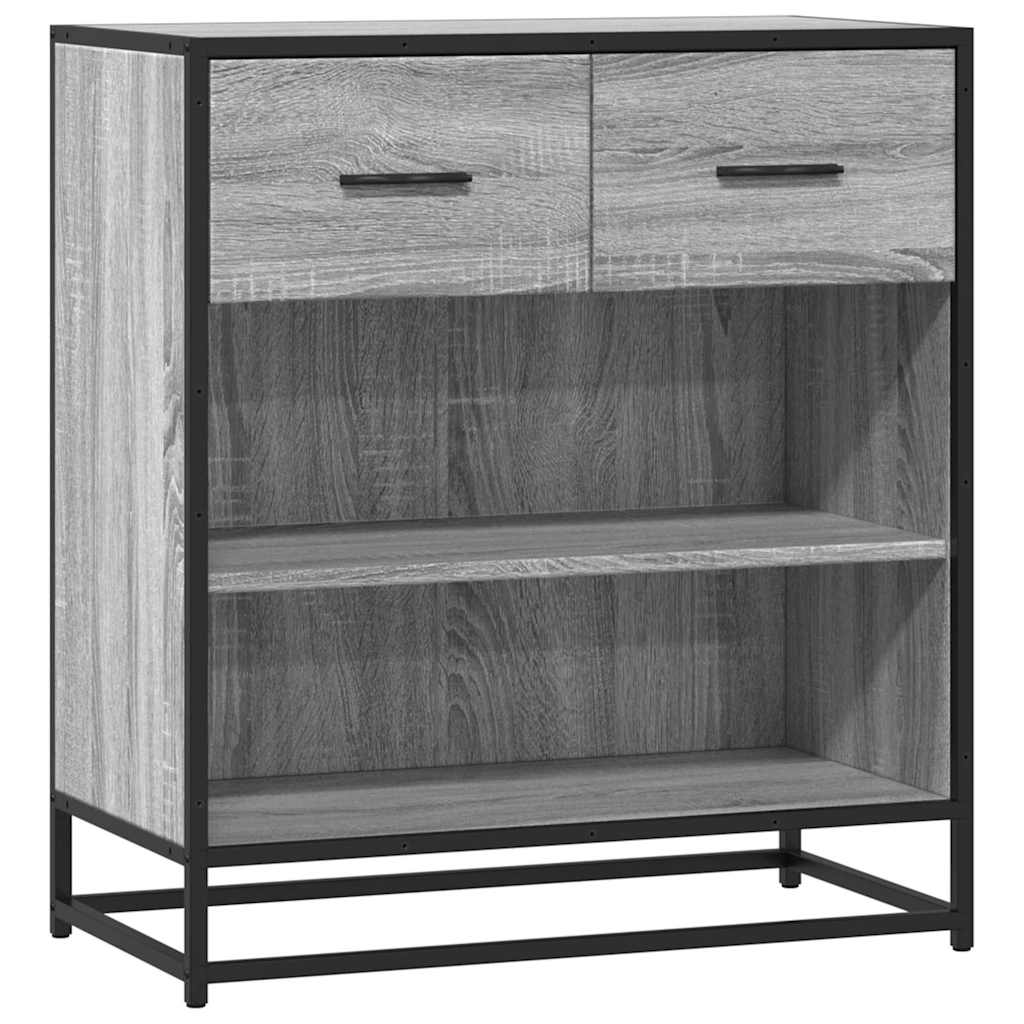 Bufetă gri Sonoma 68x35x76 cm din lemn prelucrat