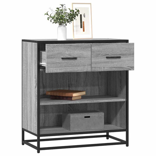 Bufetă gri Sonoma 68x35x76 cm din lemn prelucrat