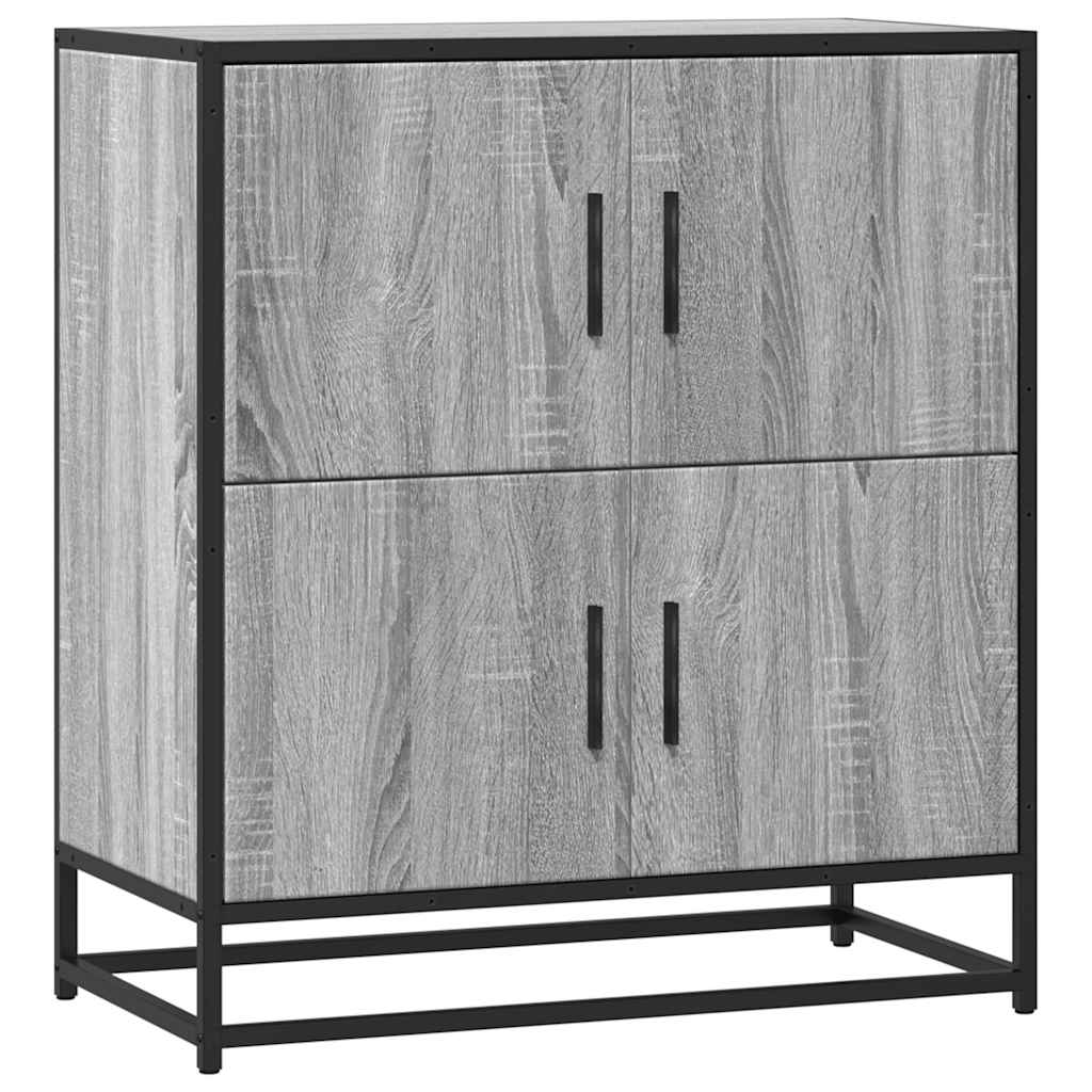 Bufetă gri Sonoma 68x35x76 cm din lemn prelucrat