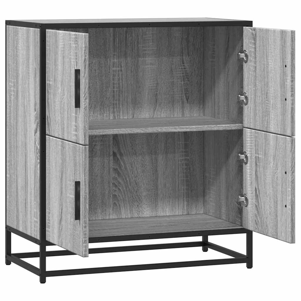 Bufetă gri Sonoma 68x35x76 cm din lemn prelucrat