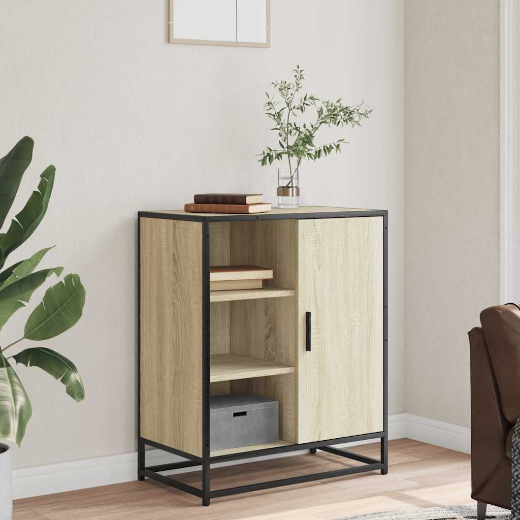 Dulap, stejar sonoma, 62x35x76 cm, lemn prelucrat