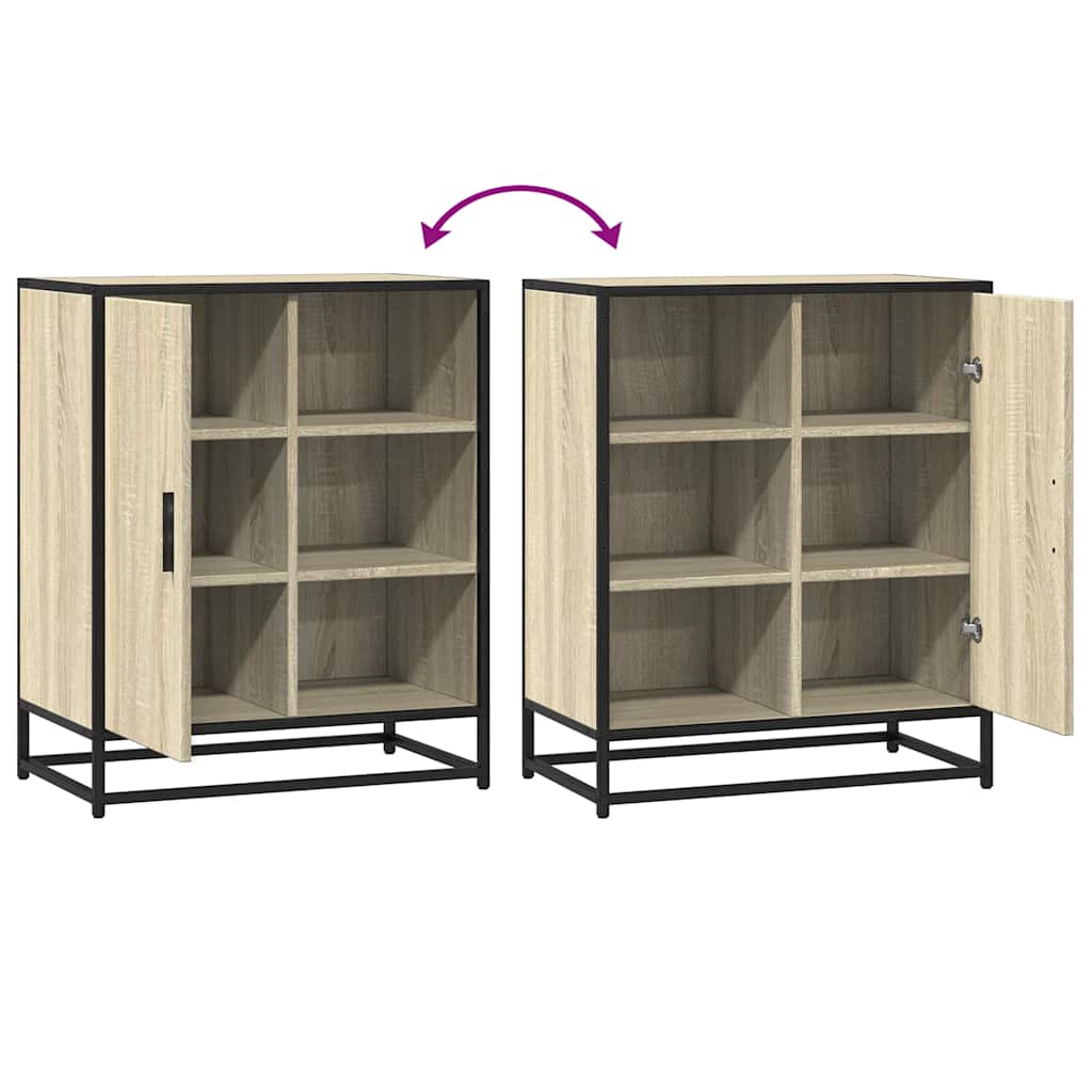 Dulap, stejar sonoma, 62x35x76 cm, lemn prelucrat