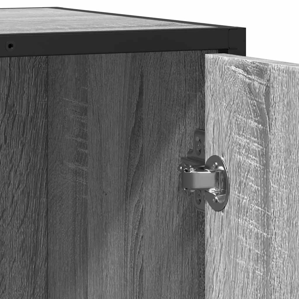 Dulap, gri sonoma, 62x35x76 cm, lemn prelucrat