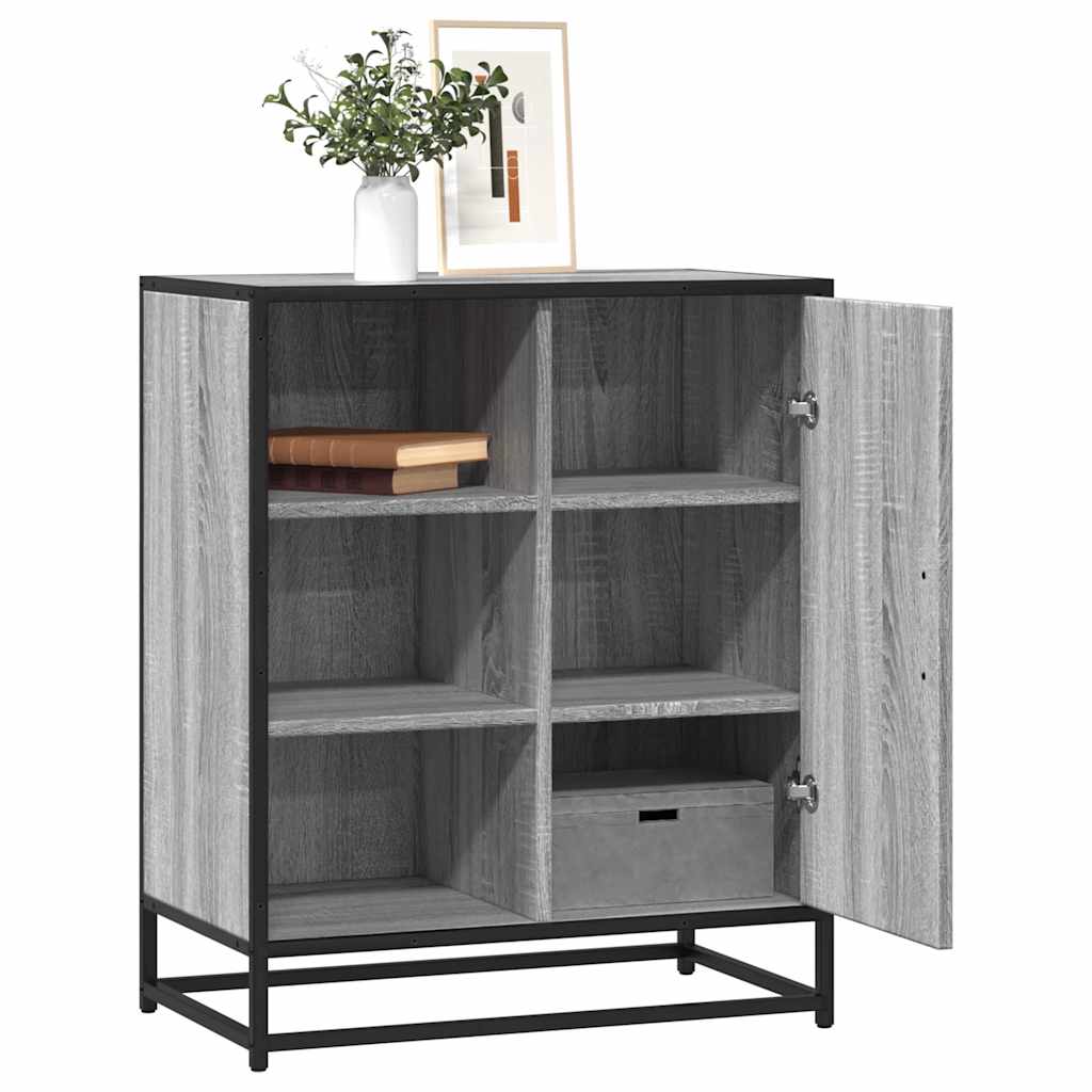 Dulap, gri sonoma, 62x35x76 cm, lemn prelucrat
