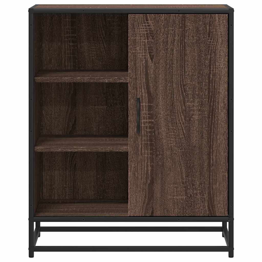 Dulap, stejar maro, 62x35x76 cm, lemn prelucrat