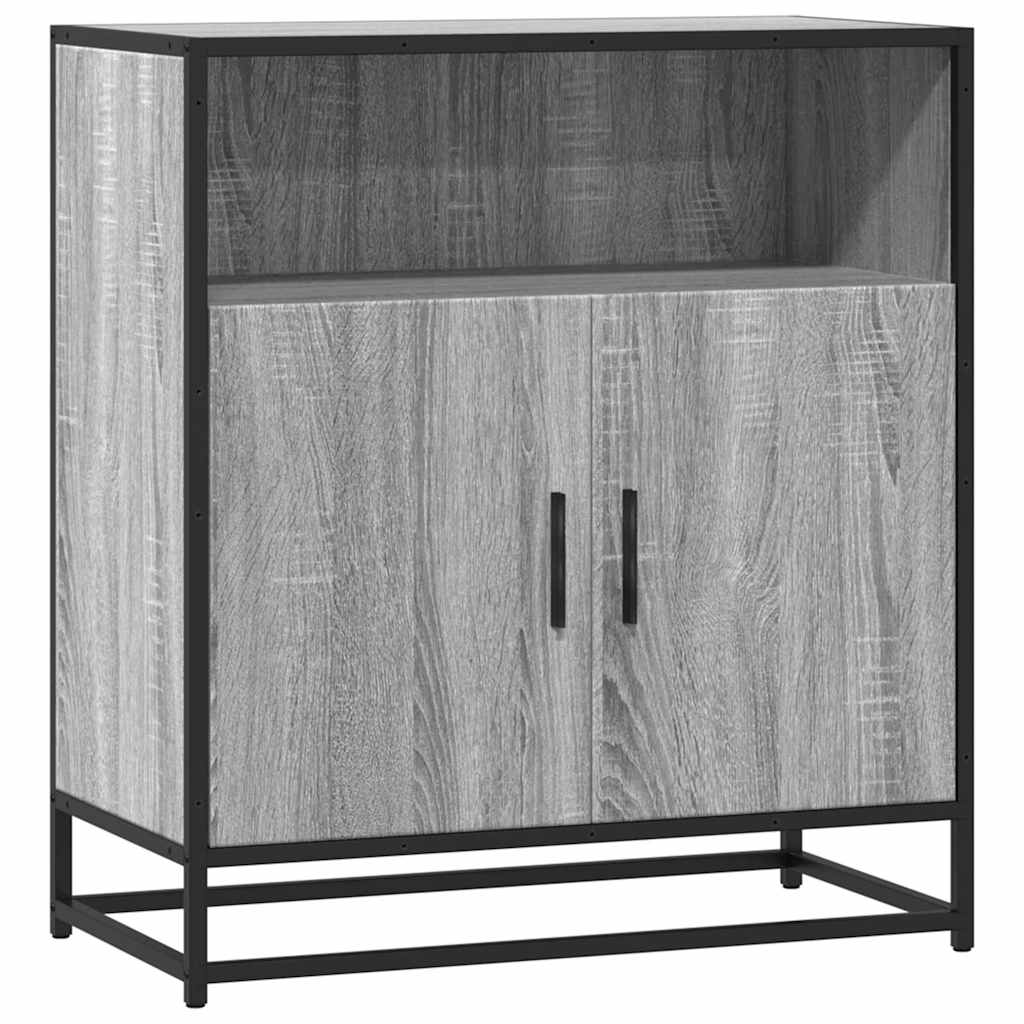 Bufetă gri Sonoma 68x35x76 cm din lemn prelucrat