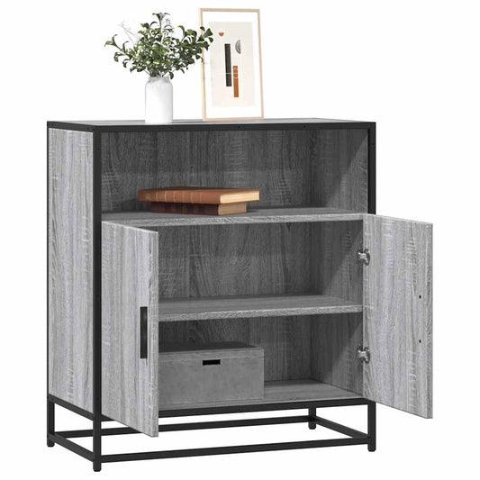 Bufetă gri Sonoma 68x35x76 cm din lemn prelucrat